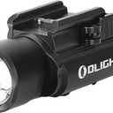 OLIGHT PL-Pro Valkyrie 1500 Lumens Rechargeable Weaponlight Rail Mount Tactical Flashlight with Strobe (Black)