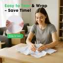 200 Sheets Packing Paper for Moving Newsprint Packing Paper Sheets for Shipping Moving Supplies Fill The Moving Boxes and Protect Fragile Items (14.5x11.5)