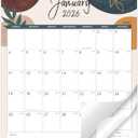 2026 Calendar - 2026 Wall Calendar, JAN 2026 - DEC 2026, 12 Monthly Calendar, 14.6'' x 11.4'', Wall calendar 2026 with Twin-Wire Binding + Hanging Hook + Julian Dates, Calendar for Organizing