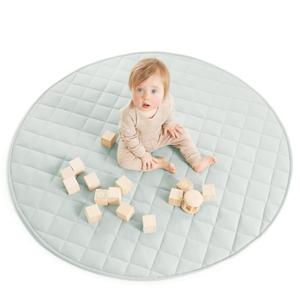 Stylish Baby Play Mat - Soft Cotton Crawling Mat Creates a Great Play Gym Area for Your Baby Boy or Girl - The Perfect Foldable Tummy Time Floor Playmat That Fits Nicely with Any Kids Playroom Decor