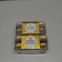 2 x Ferrero Rocher, Premium Milk Chocolate Hazelnut, Individually Wrapped, Chocolate Gift Box, 16 Count, 7 oz (EXP 09/29/25)