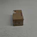 Mega Handles Laura Passage Door Knobs - 1 Pack Reversible Interior Door Knobs, Heavy Duty Passage Gold Door Knob for Closet & Hallway, No Lock, Fits All Standard Door Sizes - Satin Brass