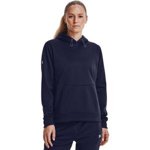 Under Armour Womens Armour Fleece Storm Hoodie - Water-Repellent and Breathable (X-Small, Midnight Navy)
