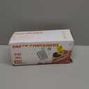 Bandesun Stainless Steel Snack Containers for Kids & Adults, 3 Pack Leek Proof Metal Bento Lunch Box with with lids, Lunchable Containers for Travel, School, Home - Stackable Bento Snack Box