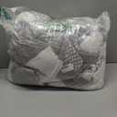 Snuggle Sac Checkered Blanket, Grey Throw Blanket for Couch Checker Microfiber Fluffy Warm Fuzzy Cozy Soft Throw Blanket Reversible Checkerered Blankets for Sofa, Chair, Bed, 60x80 inches