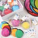 HyDren End of The Year Gifts Flying Disc Foldable Fan with Storage Bag Inspirational Card and Organza Bag Set Fun End of The Year Graduation Party Favors Summer Gifts Outdoor Activities