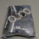 Accnicc Misty Forest Shower Curtain Dark Green Nature Shower Curtains for Bathroom Pine Tree Foggy Woodland Birds Waterproof Fabric Decorative Bath Curtain 7272 Inch