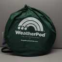 WeatherPod The Original Shark Tank MyPod 1-2 Person Pop-Up Pod - Stay Warm, Dry, and Out of The Sun - Weather Pod for Sports, Rain, or Wind (Hunter Green)