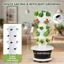 SPECILITE Hydroponics Growing System Kit, Hydroponic Tower, 5 Tiers 20 Pods
