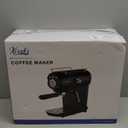 Espresso Machine, 20 BAR Pump Temperature Control, Compact Espresso Maker with Steam Milk Frother, Professional Coffee Makers for Home, Cappuccino, Latte, Gifts for Coffee Lover, Black