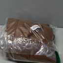 Allegra K Women's Single Breasted Turndown Collar Overcoat Vintage Winter Dress Coat with Pockets (Brown)