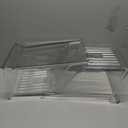 [2 Pack]Upgraded 240337103 Refrigerator Crisper Drawers Bins Suitable For Frigidaire Kenmore Refrigerator,240337103 Crisper Bin Drawer Replacement Drawer Parts AP2115741, 240337100, 240337102