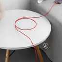 Anker USB C to USB C Cable, 2-Pack 6 FT (1.8 m) Type C 100W Charger Cord, Fast Charging for iPhone 17 Series, MacBook Pro 2020, Pixel, and More (Red, Not for Video Output)