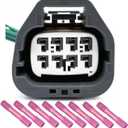1P2209, PT1263, PTA1571, S-1764, S1764, 1P2209 4L2Z-9F836-BA Accelerator Pedal with Position Sensor Connector Wiring Harness Fit for Ford Explorer 2004-2010, Explorer Sport Trac 2007-2010