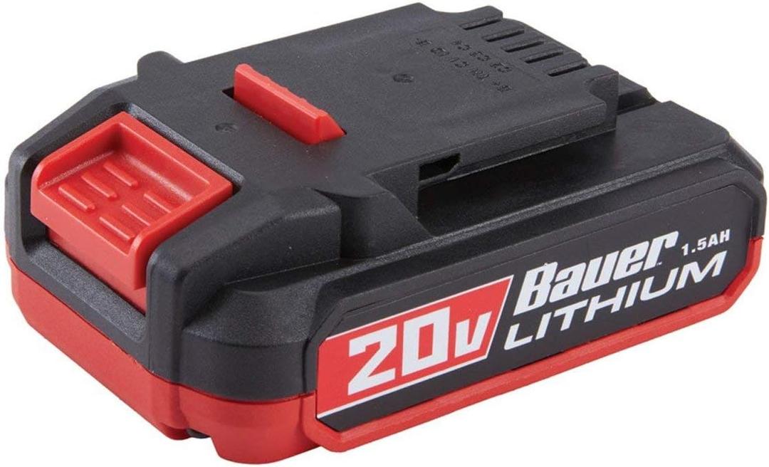 Bauer 1701C-B Hypermax Lithium 1.5Ah Compact Battery, 20 V