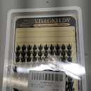 Manga Lash Clusters with Spikes Thick Volume Eyelash Clusters Wispy Spiky Lash Extension Fluff 10-18mm Anime Cluster Eyelash Extensions DIY Mega Eyelash Extension 120Pcs by YDAGKH