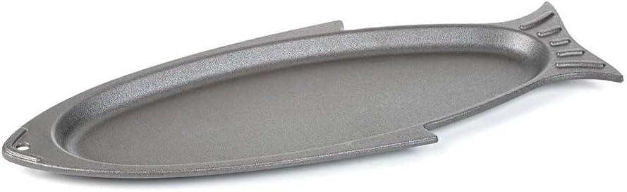 For Outset Cast Iron Fish Grill Serving Pan 18.5 x 7.25 inches