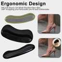 3 x 4PCS Heel Pads for Shoes Prevent,Slipping,Rubbing,Blister,Foot Pain,Heel Grips for Shoes Too Big Filler Improved Shoe Fit and Comfort Shoe Inserts for Women(Beige, One Size)