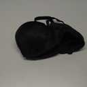 YBCG Push Up Strapless Plunge Bra with Clear Straps Convertible Lace Padded Add 2 Cups Underwire Low Cut for Women (Black)