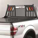 RealTruck BACKRACK Three Light Rack Frame Only | Black, No Drill | 147TL | Fits 1999-2025 Ford F-250/F-350/F-450; 2017-2025 Ford F-550