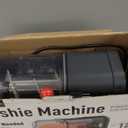 Slushie Machine No Ice Needed, Slushy Machine for Home, Frozen Drink Maker with 6 Preset Programs for Margaritas, Frapps, Milk Shake and More, LED Display, Auto Clean, Black, 1 Pack+6 Modes