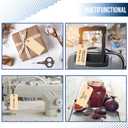 2 x Easytwelve - 125 Pcs Hang Tags Labels with Reinforced Eyelet with Wire Cardboard for Labeling Price Sale Shipping Product Inventory Luggage Garage Hanging Items 4 3/4 x 2 3/8 inch (Wire Attached)