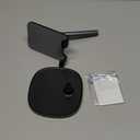 LISEN Cell Phone Stand Phone Holder for Desk Office Decor, Office Desk Accessories Women PC Gaming Essentials iPhone Stand Gadgets Men Gifts for Mom Fit OtterBox Case Switch iPad Air Tablet 4-10 in (BLACK)