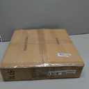 16 inch Round Flush Mount Ceinling Light Fixture, Contemporary 3-Light Modern Ceiling Light with Brass Gold Finish for Hallway Kitchen Laundry Bedroom,Foyer,Entryway,Closet (15.8", Black)