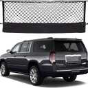 Envelope Style Cargo Net Compatible with Chevrolet Chevy Suburban, Cadillac Escalade GMC Yukon XL Denali SLE SLT AT4 New 2025 2024 2023 2022 2021 2020 2019-2015 Trunk Car Rear Tailgate Netting