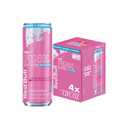 Red Bull Pink Edition Sugar Free Energy Drink, Wild Berries, 12 fl. oz., Pack of 4 cans, with 80mg Caffeine, Taurine & B Vitamins