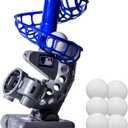 Franklin Sports MLB Electronic Baseball Pitching Machine - Automatic Youth Pitching Machine with (6) Plastic Baseballs Included -Youth Baseball Pitcher