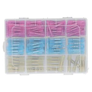 Heat Shrink Butt Connectors Insulated 200pcs 22-10 AWG Wire Splice Terminals for Automotive Marine Boat Electrical Applications