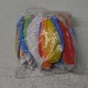 Top Race 25 Pack Mini Beach Balls Bulk Pack - 6 Inch Inflatable Rainbow Beach Balls for Kids - Ideal Pool Toys, Centerpieces for Tables, Lake Toys, Theme Party Decorations