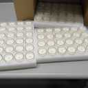 72 Pack Unscented Clear Glass Filled Votive Candles, Hand Poured Wax Candle Ideal Gifts