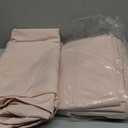 Amazon Basics Lightweight Super Soft Easy Care Microfiber 4-Piece Bed Sheet Set with 14-Inch Deep Pockets, Luxury Bedding, Queen, Blush Pink, Solid