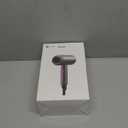 slopehill Professional Ionic Hair Dryer, Powerful 1800W Fast Drying Low Noise Blow Dryer with 2 Concentrator Nozzle 1 Diffuser Attachments for Home Salon Travel (Grey)