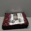 ZNSAYOTX 1 Piece Jacquard Couch Covers for 2 Cushion Couch High Stretch Loveseat Slipcover for Pets Dogs Anti Slip Love Seat Sofa Slipcover Furniture Protector (Loveseat, Burgundy) (Medium (55"-69"))