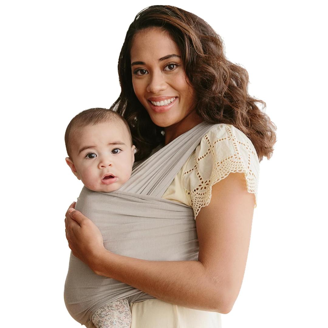 Solly Baby Wrap Carrier, Newborn to Toddler 8-25 Lbs., Buttery-Soft & Lightweight Fabric, Postpartum Essential, Mothers Day Gift for New Moms, Spelt