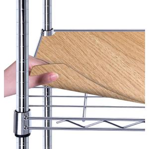 4 Pcs 14 x 36 PVC Wire Shelf Liner Fit for Amazon Basics Shelving Unit Waterproof Wire Shelf Cover for Pantry, Kitchen,Shelf Guard Kitchen Cabinets Cupboard Metal Rack Shelves