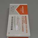 NEXPEAK NC201 10-Amp Battery Charger, Smart Trickle Charger 12V 24V Car Battery Charger Fully Automatic Maintainer Desulfator w/Temp Compensation for Car Truck Lawn Mower Boat Marine Batteries