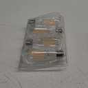 Vintage LED Edison Bulbs, 6W, Equivalent 60W, Dimmable, High Brightness Warm White 2700K, ST58 Antique LED Filament Bulbs with 90+ CRI, E26 Standard Base Light Bulbs, Clear Glass, Pack of 4