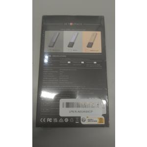 NVME Enclosure, SETMSPACE Tool-Free M.2 Enclosure with 2-in-1 USB C Adapter, External Reader for 2280 2260 2242 2230 NVME SATA SSD of M Key or B+M Key, Gray Aluminium Alloy M2 Case Come with Heatsink