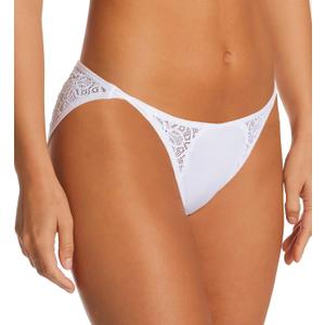 Maidenform Women's M String Bikini (Large, White)