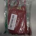 Wallet Case for iPhone 17 Pro Max 6.9 inch with Shoulder Strap Ring Buckle, Zipper Flip Organ Purse, Card Holder Stand Cell Phone Cover for i Phone17 17Pro i17 ProMax 17ProMax Women Men Black (Red)