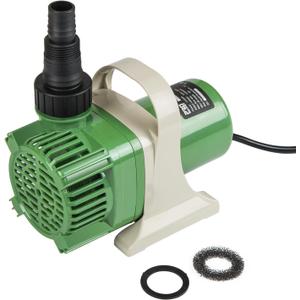 Prostormer 1/10HP Submersible Pond Pump, 3300GPH High Flow Water Pump with 9ft Lift Height, Garden Pumps, for Ponds, Fountains, Waterfalls, Hydroponics, Fish Tanks