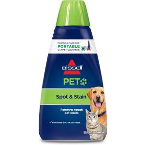 Bissell 74R7 Pet Stain & Odor Portable Machine Formula, 32-Ounce, Fl Oz