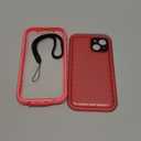 Compatible with iPhone 14 Plus Waterproof Case - Full Body Shockproof Dustproof Dropproof Built in Screen Protector Rugged Waterproof Case for iPhone 14 Plus 6.7 Inch Pink