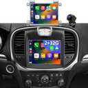 Car Radio Upgrade for Dodge Charger 2011-2014, Dodge Journey 2011-2020, Chrysler 300/300C 2011-2014, Touchscreen Car Stereo,Wireless CarPlay Android Auto Bluetooth 5GWiFi (Only Fit 8.4inch Screen)