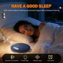 Pillow Speaker for Sleeping, 2026 Mini Bluetooth Pillow Speakers, Ultra-Thin Under Pillow Speaker with White Noise Machine Timer, Wireless Sleep Aid for Stereo Bass, Sleep Music, Mini Portable