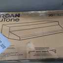 Broan-NuTone 413004 Non-Ducted Ductless Range Hood with Lights Exhaust Fan for Under Cabinet, 30-Inch, Stainless Steel